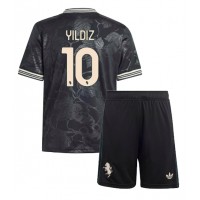 Juventus Kenan Yildiz #10 Tretí Detský futbalový dres 2025-26 Krátky Rukáv (+ trenírky)